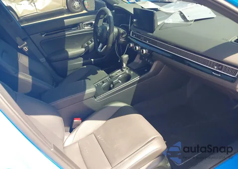 2025 Honda Civic Hybrid Sport Touring from USA, damaged, VIN JHMFL4H98SX004155